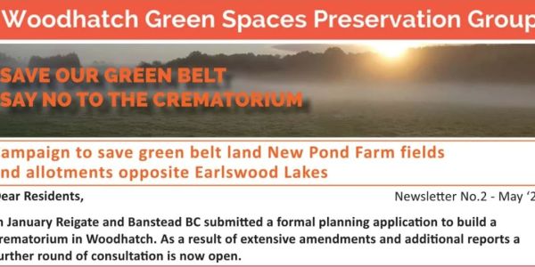 Woodhatch Green Spaces Newsletter May 2021